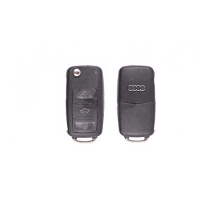   GYÁRI Audi : A8 - 3 gombos 433 mhz ID46 / PCF7946A ( HITAG 2 ) _ HU75T / HU66 _ 4E0 837 220 H