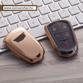   Cadillac : ATS / CTS / XTS / Escalade - SMART - Kulcsvédő Tok ARANY