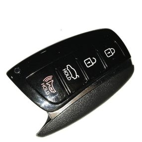   GYÁRI Hyundai : Santa Fe - 3 + 1 gombos 433 mhz Toyota H ID8A / 8A _ SZABADKEZES / KEYLESS GO