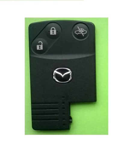 GYÁRI Mazda : 3 / 5 / 6 / CX-7 / CX-9 / RX-8 / MX-5 - 3 gombos 433 mhz SZABADKEZES / KEYLESS GO