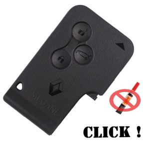   Renault Megane Clio Scenic 3 gombos kártya ház (összepattintós)