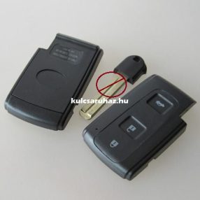 TOYOTA 3 gombos smart kulcsház