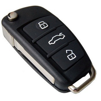 GYÁRI Audi : A6 / Q7 / RS6 - 3 gombos 433 mhz ID8E _ HU103T / HU66 _ SZABADKEZES / KEYLESS GO _ 8F0 / 4F0 837 220 AD