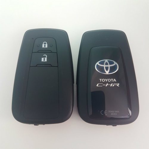 GYÁRI Toyota : C-HR - 2 gombos 433 mhz Tiris DST AES / RF430 ( Page 1 : A9 ) SZABADKEZES / KEYLESS GO _ BR2EX