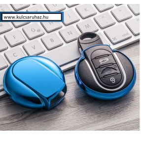   Mini : Cooper / Clubman / Hatch - SMART - Kulcsvédő Tok KÉK