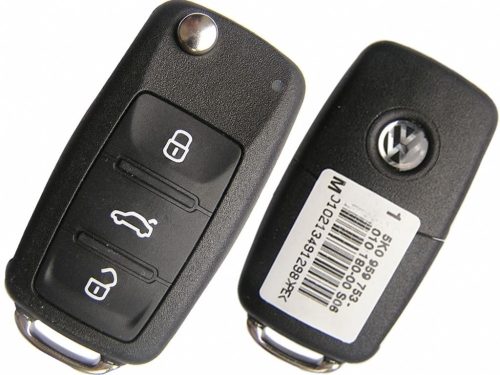 Volkswagen : 3 gombos 433 mhz AES ( BH )