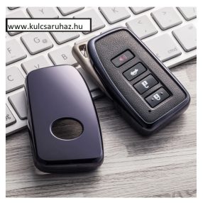   Lexus : NX / IS / ES / GS / GX / RC / RX / LS / LX - SMART - Kulcsvédő Tok FEKETE