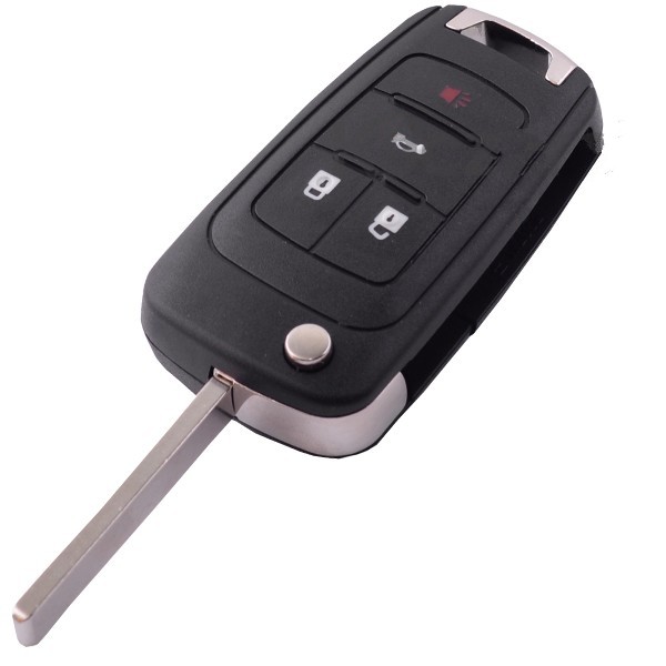 Chevrolet / Opel Cruze 3 + 1 gomb 433 mhz ID46 kulcsar
