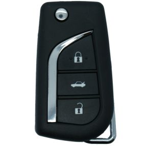 Toyota : Aygo / Avensis - 3 gombos Kulcsház _ VA2
