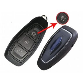   Ford : C-Max / S-Max / Fiesta / Focus / Galaxy / Kuga / Mondeo - 3 gombos 433 mhz ID63 80 Bit SZABADKEZES / KEYLESS GO
