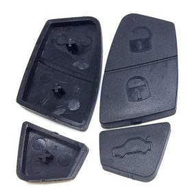 Fiat 3 gombos bicskakulcs nyomógomb (fekete)