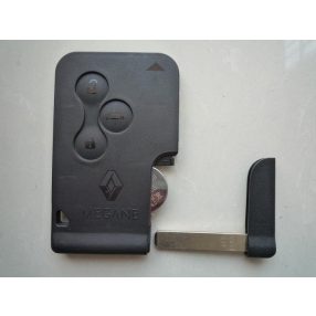   GYÁRI Renault : Clio III ( 3 ) / Megane / Scenic - 3 gombos 433 mhz ID46 / PCF7947 SZABADKEZES / KEYLESS GO