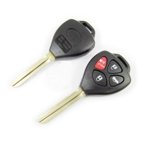 Toyota 4 gombos kulcsház