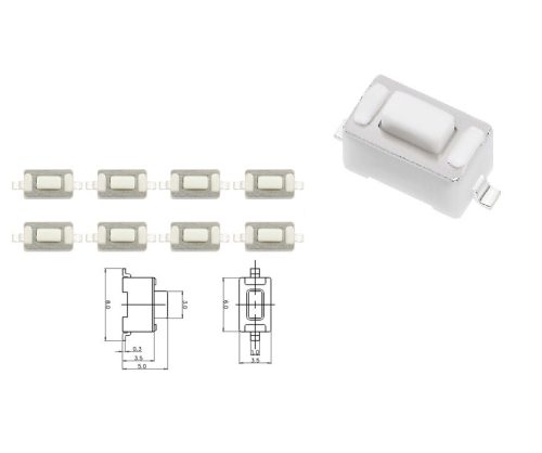 2 érintkezős mikrokapcsoló 6mm x 3,5mm x 5mm 