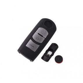   Mazda : 2 / 6 / CX-3 / CX-5 / CX-7 - 3 gombos Kulcsház (középen elemtartós) 