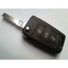   Volkswagen ( VW ) / Skoda / Seat : Golf / Polo / Touran / Tiguan / Octavia / Rapid / Fabia / Superb - 3 gombos 433 mhz ID88