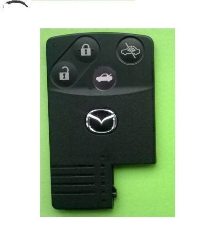 GYÁRI Mazda : 3 / 5 / 6 / CX-7 / CX-9 / RX-8 / MX-5 - 4 gombos 433 mhz SZABADKEZES / KEYLESS GO