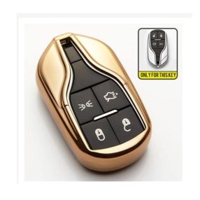   Maserati : Quattroporte / Ghibli - SMART - Kulcsvédő Tok ARANY