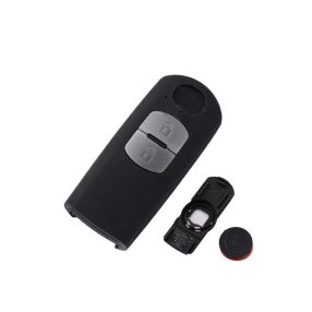   Mazda : 2 / 6 / CX-3 / CX-5 / CX-7 - 2 gombos Kulcsház (középen elemtartós) 