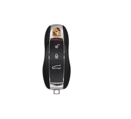 GYÁRI Porsche : Cayenne / Panamera - 3 gombos 433 mhz ID49 / PCF7953 ( HITAG PRO ) _ SZABADKEZES / KEYLESS GO