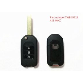 Honda : CR-V Civic Accord - 3 gombos 433 mhz ID47
