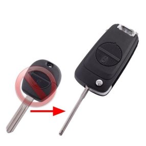 Nissan bicskakulcs átalakító NSN14 kulcsszárral 