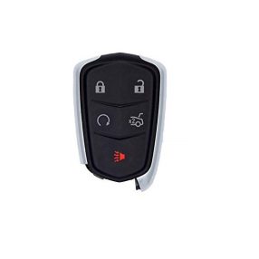   GYÁRI Cadillac : ATS / CTS / XTS - 4 + 1 gombos 433 mhz ID46 / PCF7937E ( HITAG 2 ) _ SZABADKEZES / KEYLESS GO