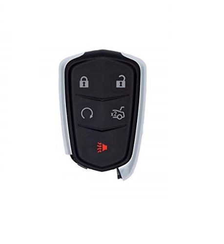 GYÁRI Cadillac : ATS / CTS / XTS - 4 + 1 gombos 433 mhz ID46 / PCF7937E ( HITAG 2 ) _ SZABADKEZES / KEYLESS GO