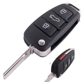 Audi 3+1 gombos Kulcsház 