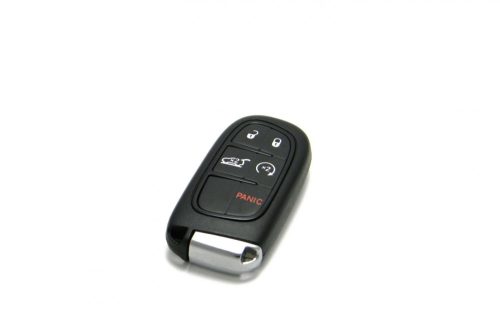 GYÁRI Jeep : Cherokee - 4 + 1 gombos 433 mhz PCF7945 / PCF7953 ( HITAG AES 128 Bit ) SZABADKEZES / KEYLESS GO