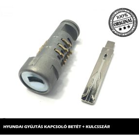 HYUNDAI gyújtáskapcsoló betét + kulcsszár típus-1 