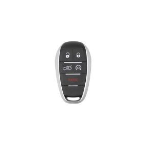   Alfa Romeo Keyless Giulia / Stelvio 5 gombos HITAG AES 433MHZ