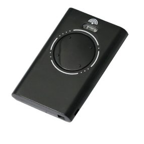   FAAC kompatibilis 4 gombos távirányító HÁZ fekete (elektronika nélkül!)