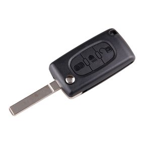   Citroen bicskakulcs 3 gombos, lámpajel, elemtartó nélküli VA2