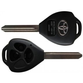 Toyota 3 gombos kulcsház