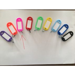 Kulcs jelölő biléta írható Rózsaszín