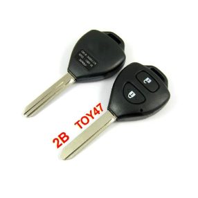 Toyota kulcsház 2 gombos TOY47