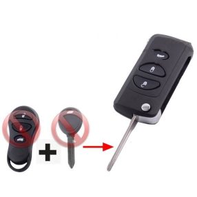   Chrysler / Dodge / Jeep : - 3 gombos Bicskakulcs átalakító