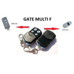   Gate Multi F univerzális Fix kódos multifrekvenciás távirányító