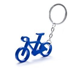 Kék bicikli kulcstartó