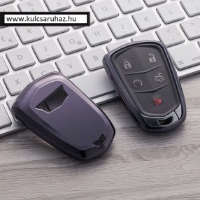   Cadillac : ATS / CTS / XTS / Escalade - SMART - Kulcsvédő Tok FEKETE