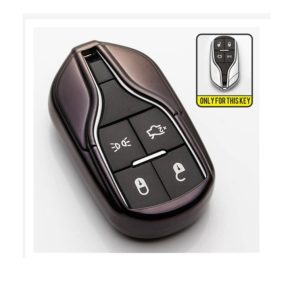   Maserati : Quattroporte / Ghibli - SMART - Kulcsvédő Tok FEKETE