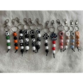 Egyedi szilikon kulcstartók